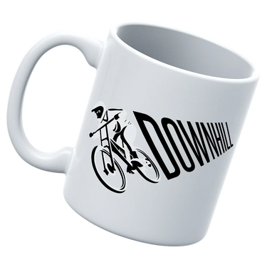 Downhill Cycling 11oz Mug
